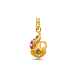 22K Reva Gold Pendant