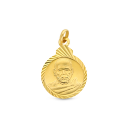 22K Narayana Guru Gold Locket