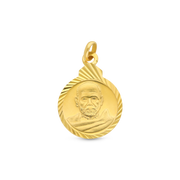 22K Narayana Guruswami Gold Pendent