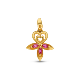 22K Louis Gold Pendant