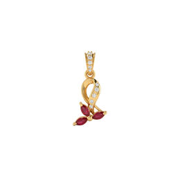 22K Ruhani Gold Pendent