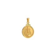 22K Mookambika Devi Gold Pendent