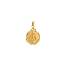 22K Mookambika Parashakti Gold Pendent