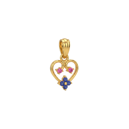22K Heart Gold Pendent