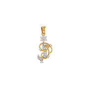 22K Tanish Gold Pendent