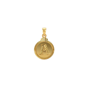 22K Alpha Gold Pendent