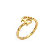 22K B Gold Ring
