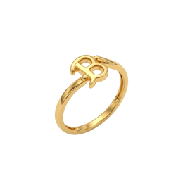 22K B Gold Ring