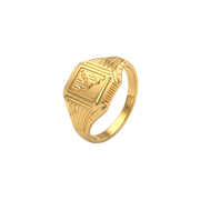 22K Rutvi Gold Ring