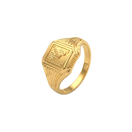 22K Rutvi Gold Ring
