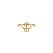 22K Eshaanth Gold Ring