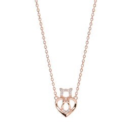 Priya silver necklace