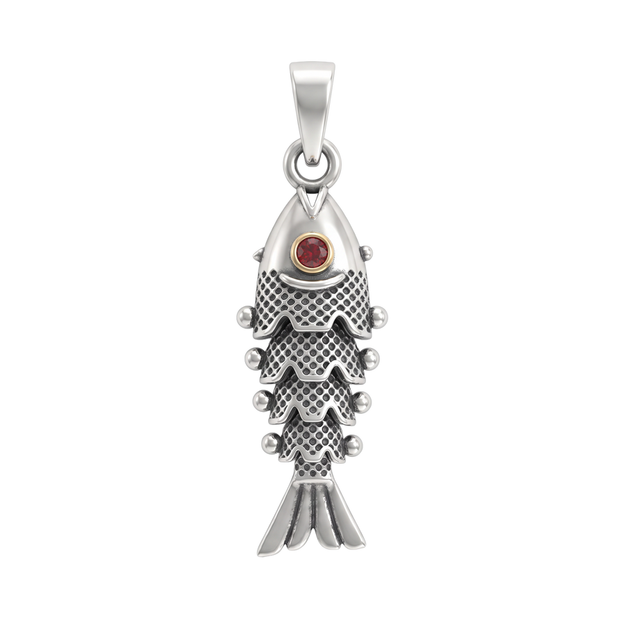 Ojas Silver Pendant