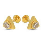 22K Ruhi Gold Earring