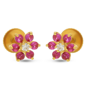 22K Kaya Gold Earring