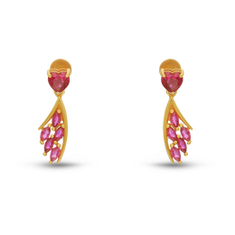 22K Lakshya Gold Earing