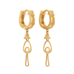 22K Delisa Gold Earring
