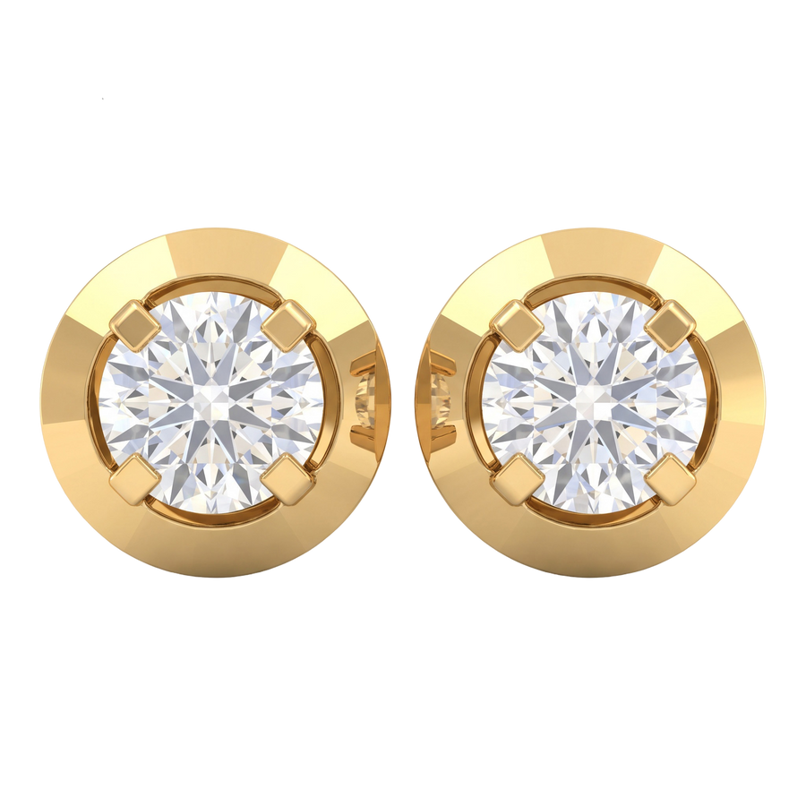 22K Vamika Gold Earring