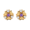22K Samaira Gold Earring