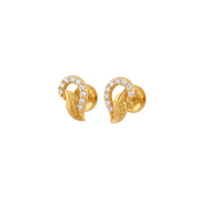 22K Tanvi Gold Earring