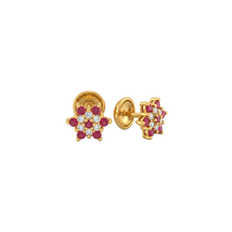 22K Suhana Gold Earring