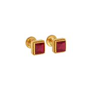 22K Sneha Gold Earring