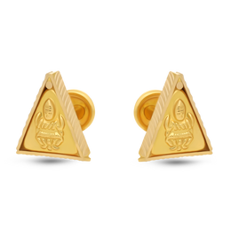 22K Zena Gold Earring