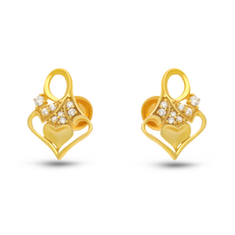 22K Elle Gold Earring