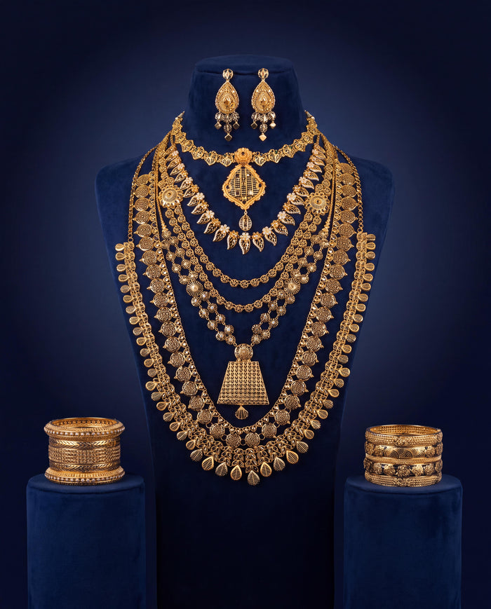 30 sovereigns bridal set