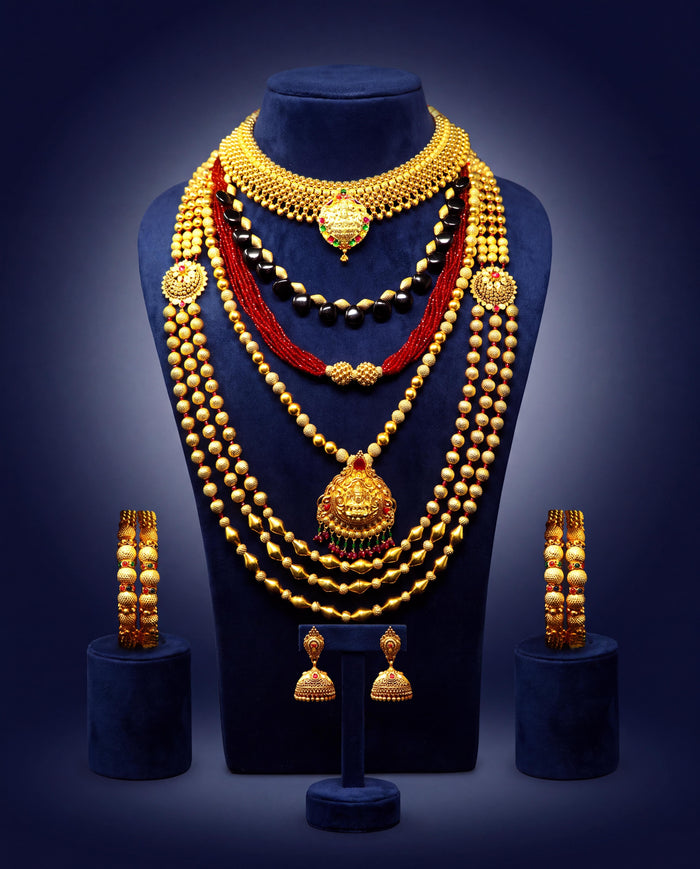 10 sovereigns bridal set