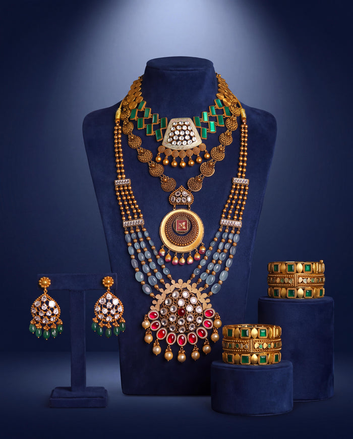 45 sovereigns bridal set