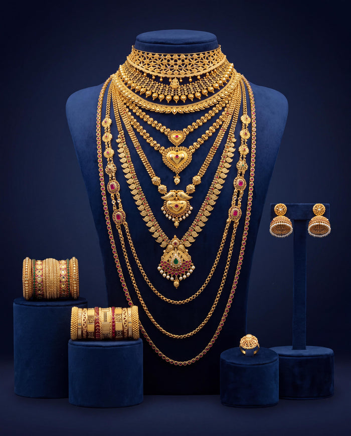 50 sovereigns bridal set