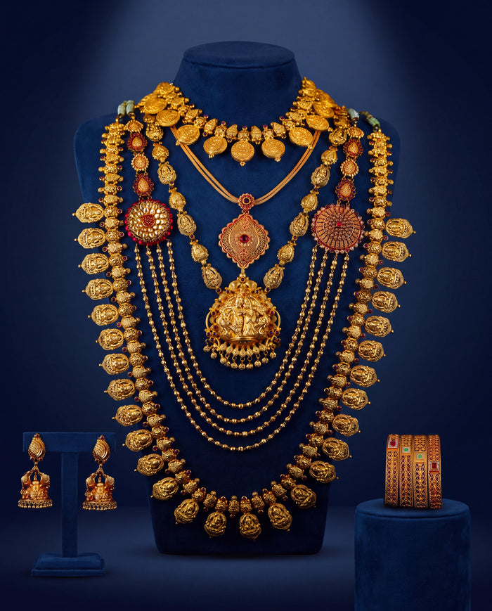 25 sovereigns bridal set