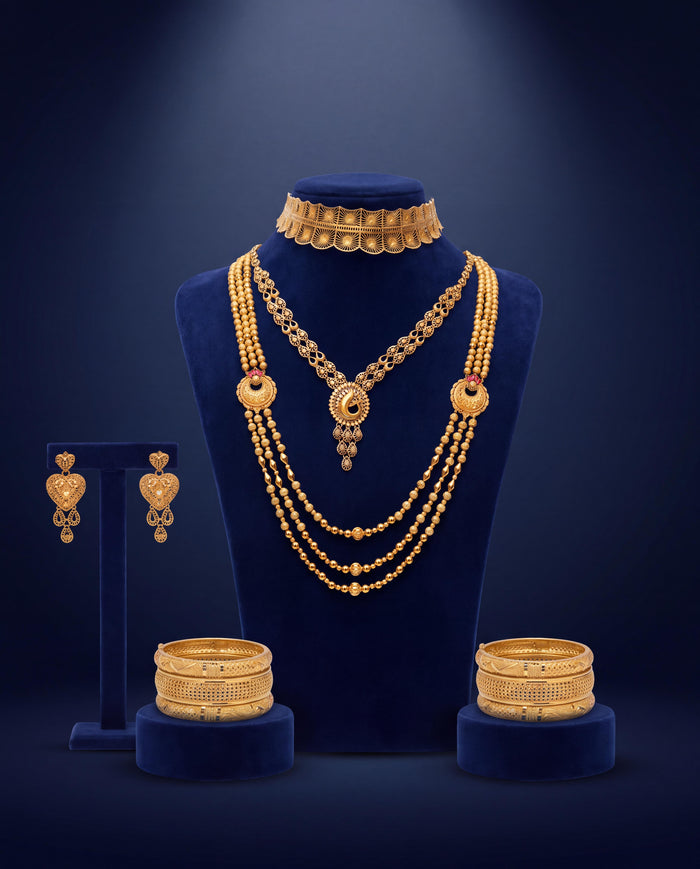 15 sovereigns bridal set