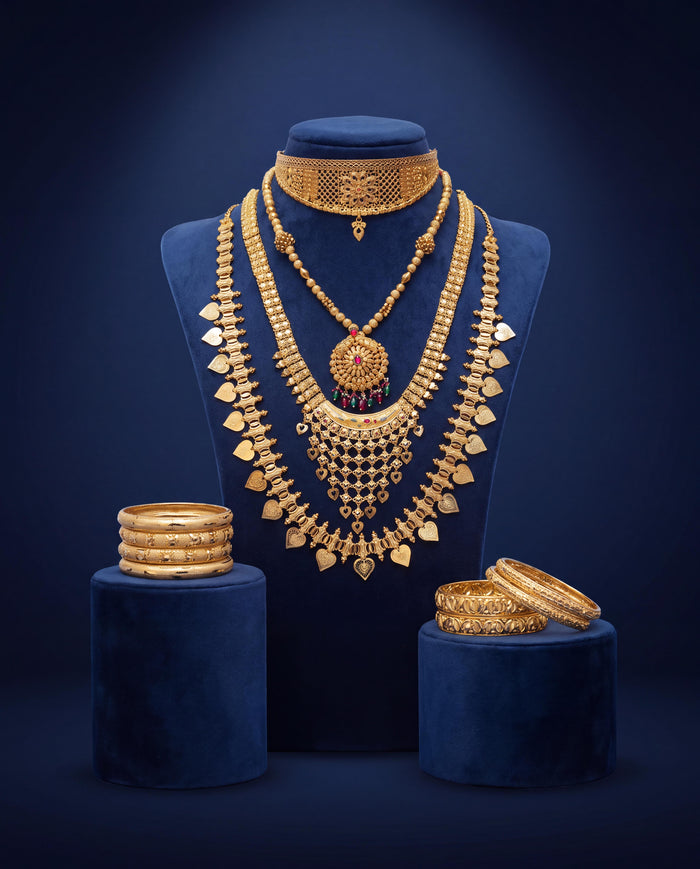15 sovereigns bridal set