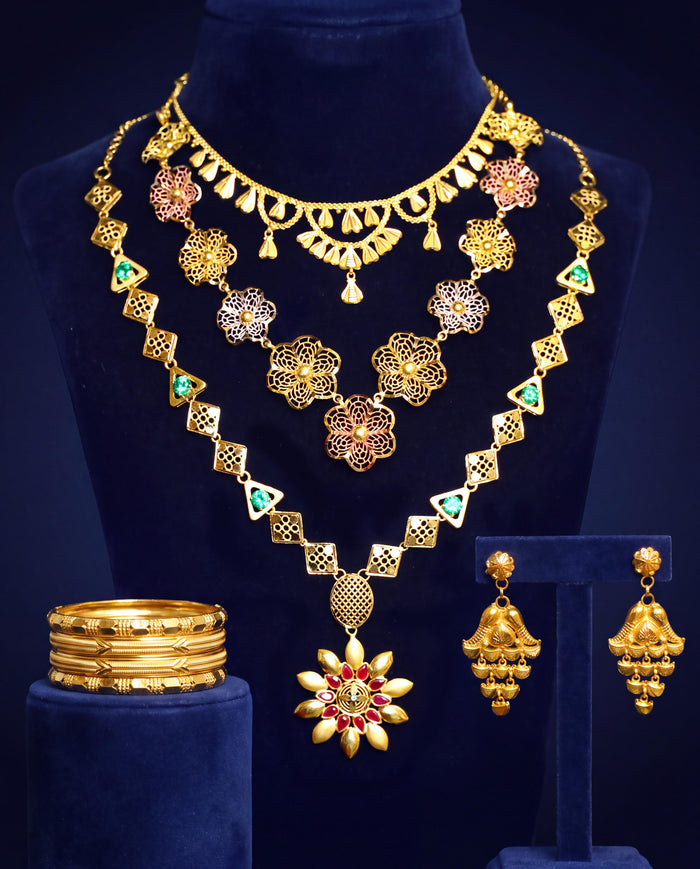 10 sovereigns bridal set