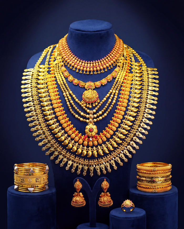 35 sovereigns bridal set