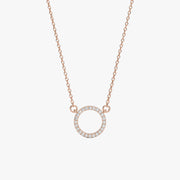 18K Clementine Diamond Necklace Set