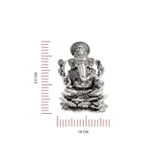 Antique Silver Goddess ganesha Idol