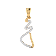 18K Xaden Gold Pendant