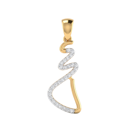 18K Xaden Gold Pendant
