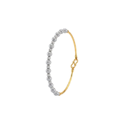 22K Pearl Gold Bangle