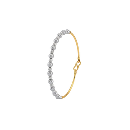 22K Pearl Gold Bangle