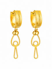 22K Delisa Gold Earring