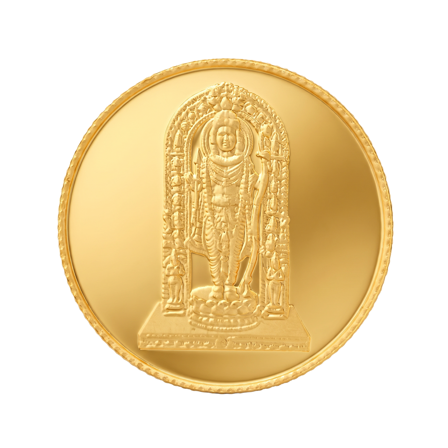 22kt 4g Ramlalla Gold Coin