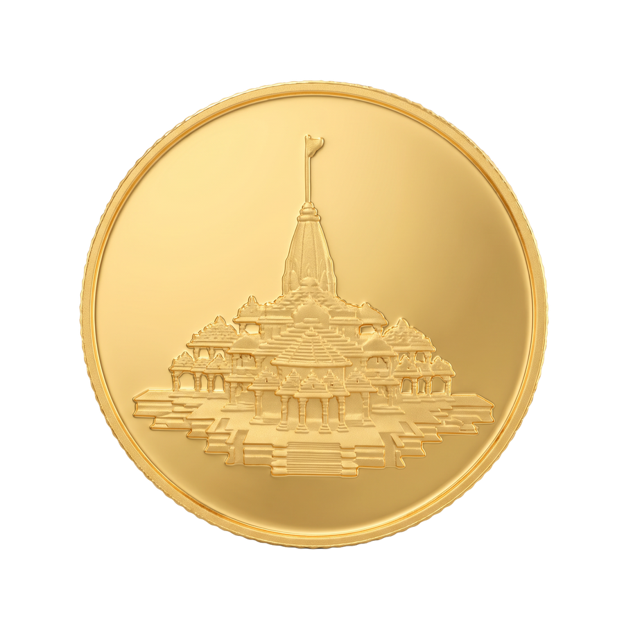 22kt 4g Ramlalla Gold Coin