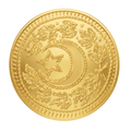 22kt 4g Moon Star Gold Coin