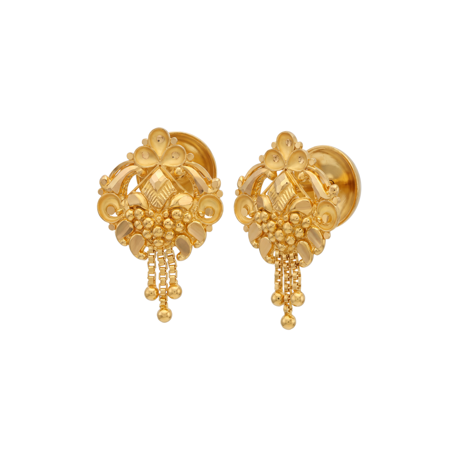 22K Callie Gold Earring