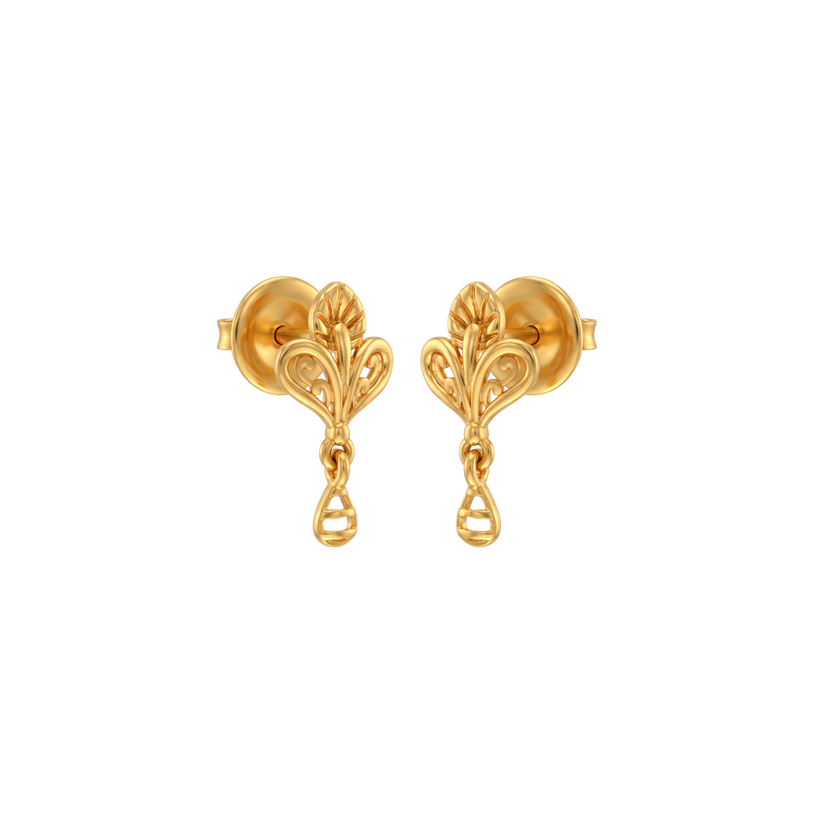 22K Catherine Gold Earring