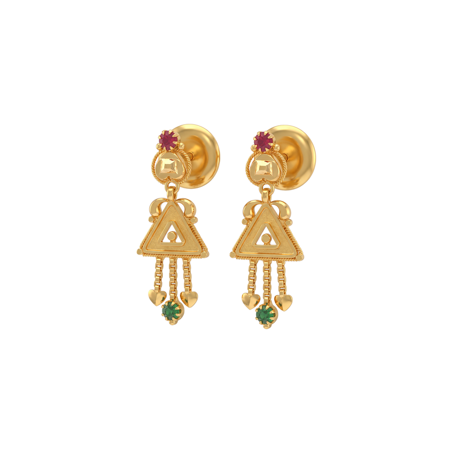22K Arielle Gold Earring